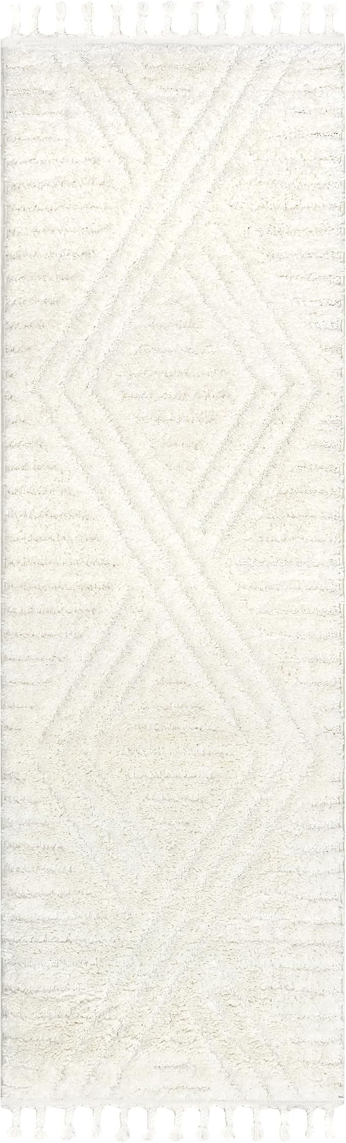 nuLOOM Risette Ivory, Soft and Textured, High Traffic, Stain Resistant - Image 6