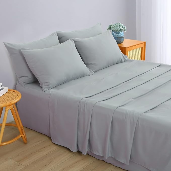 Air Mattress Sheet Set for 16-24 Inch Air Beds Queen Size, Deep Pocket Fitted - Image 6