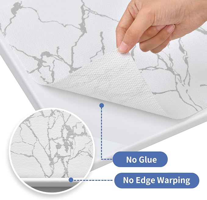 Drawer and Shelf Liner for Kitchen Cabinet: 12 in X 20 Ft Non Slip Waterproof - Image 7