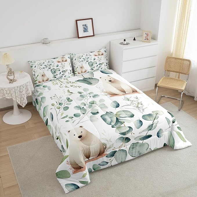 Erosebridal Boys Cartoon Animal Queen Comforter Set - Image 4