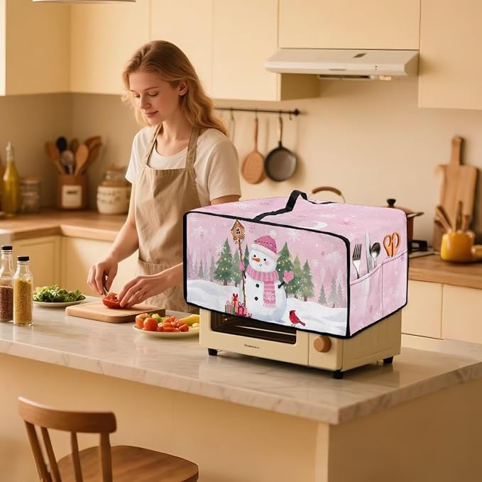 Air Fryer Toaster Oven Dust Cover Washable Convection Oven Cover Stylish - Image 3