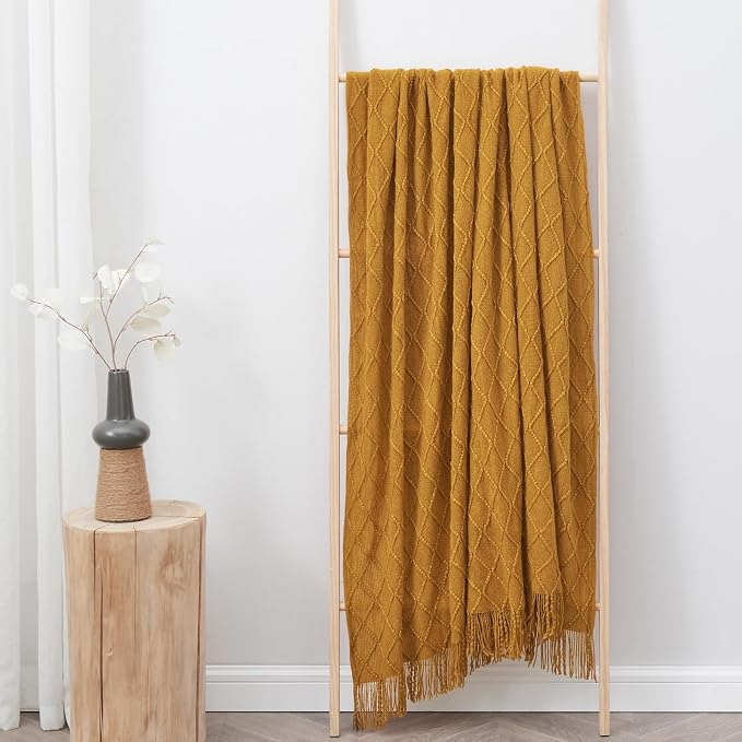 inhand Knitted Fall Throw Blanket - Image 6