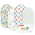 Gllquen Baby Bassinet Sheets 4 Pack, Breathable Cozy Fitted Mattress Sheet by GLLQUENBABY
