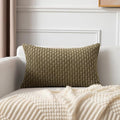 Kevin Textile 12x24 Inch Pillow Cover 1 Pack Boho Decorative Soft Striped by KevinTextile