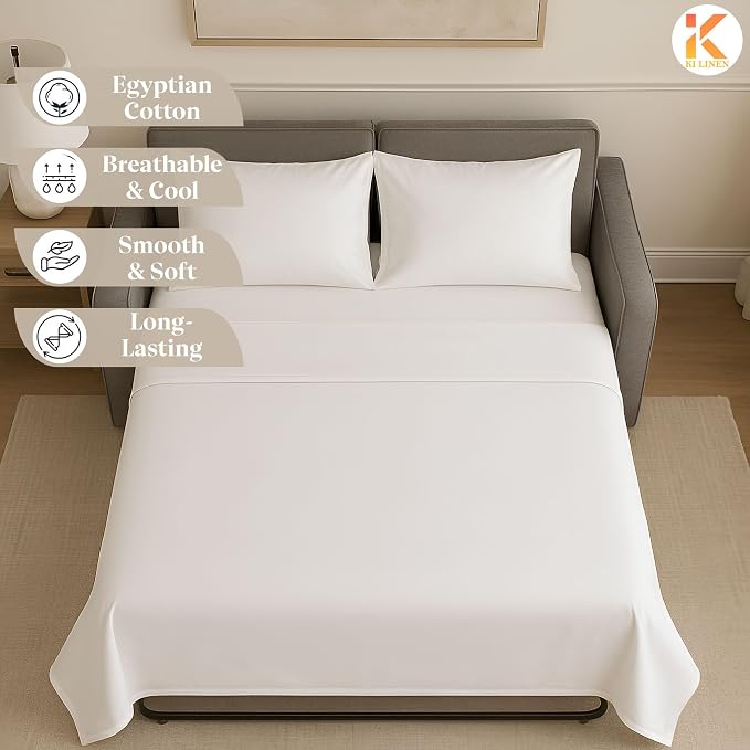 Sleeper Sofa Bed Sheet Set - Image 3