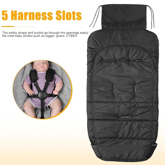 Yoofoss Winter Stroller Cover - Image 5