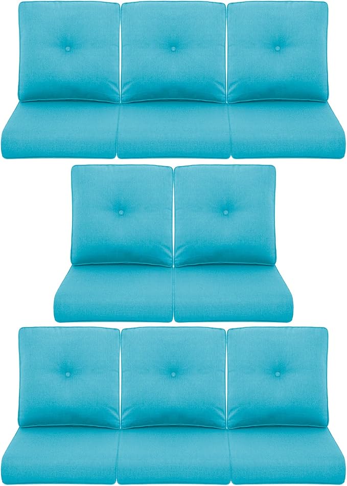 8-Piece Outdoor Patio Cushion Set by Pugire