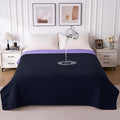 QiyI Waterproof Blanket for Bed King Size, Washable Reversible Bed Cover by QIYI