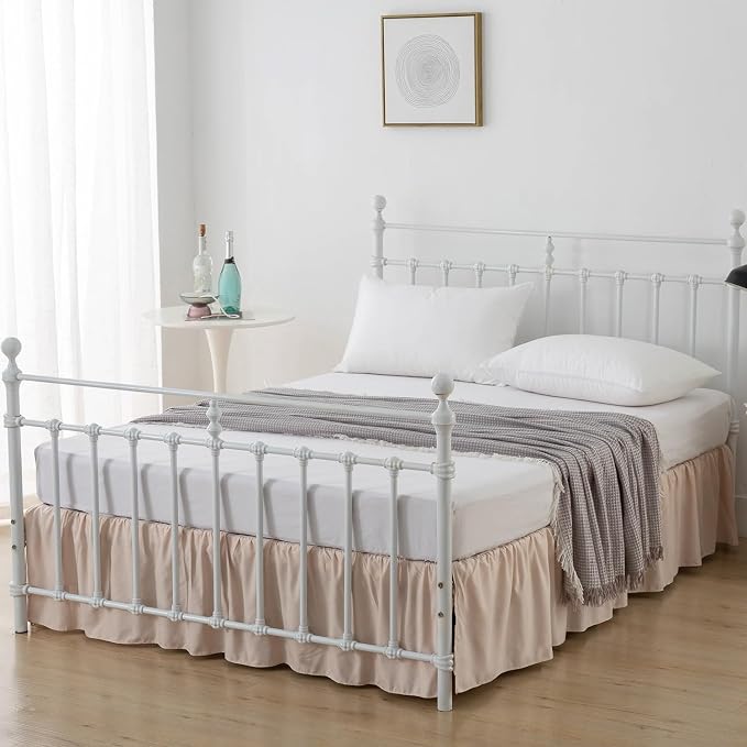 Bed Skirt Twin Size Ruffled Bed Skirts - Image 5