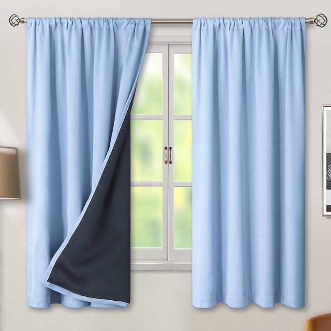 BGment Thermal Insulated 100% Blackout Curtains by BGment