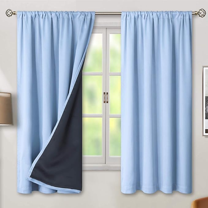 BGment Thermal Insulated 100% Blackout Curtains by BGment