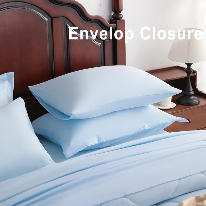 NTBAY Queen Comforter Set with Sheets, 7 Pieces Soft and Breathable Queen - Image 5