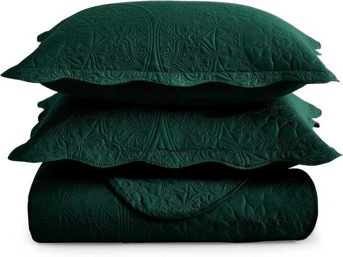 IR Imperial Rooms Twin Quilt Bedding Set Size + 1 Pillow Shams - Image 4