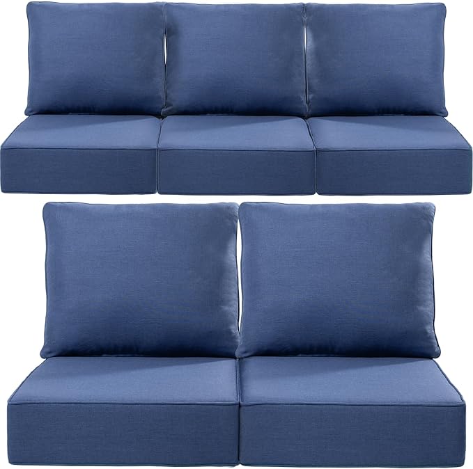 Luxury 22x24/22x25 6-Inch Outdoor Cushions by ACTREST