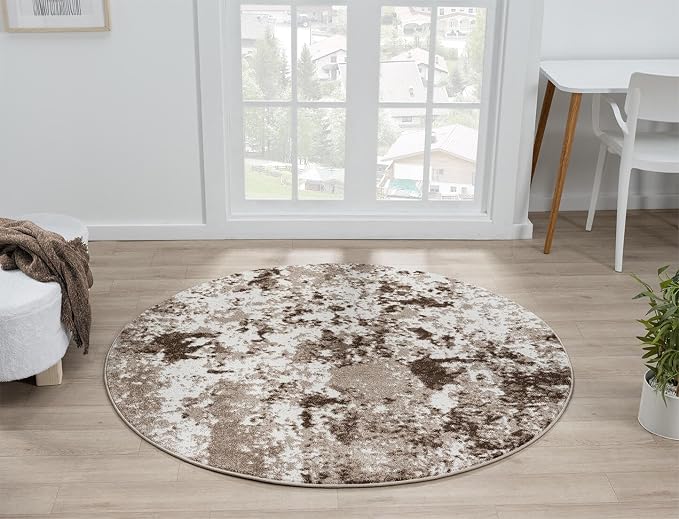Keen Home Design Area Rugs - 10ft Round Non-Shedding by KeenHomeDesign
