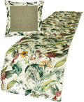 The HomeCentric King Queen Twin Ivory & Multi Designer King 90"x18" Bed Runner by TheHomeCentric