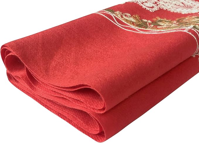 Urban CoCo Women's Embroidered Tassel Long Shawl Oversize Scarf Wraps - Image 5