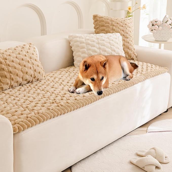 Plush Pet Sofa Covers for Dogs Washable Couch Protector for Cushion, Dog by GumfolkBrandFlagship