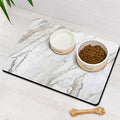 Dog Food Mats for Floors Absorbent, Pet Cat Food Mat by Ayiashiab