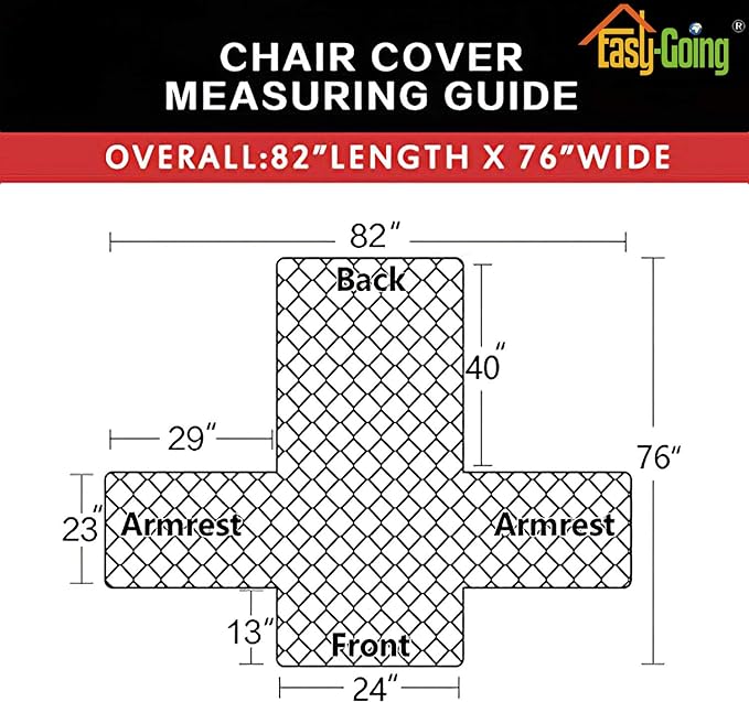 Easy-Going Sofa Slipcover Chair Cover Waterproof Couch Cover Washable Sofa - Image 8