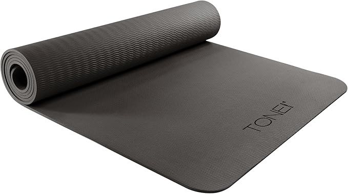 TONE Fitness Yoga Mat 1/4" Thick Non Slip Exercise & Pilates Mat by TONEFitness