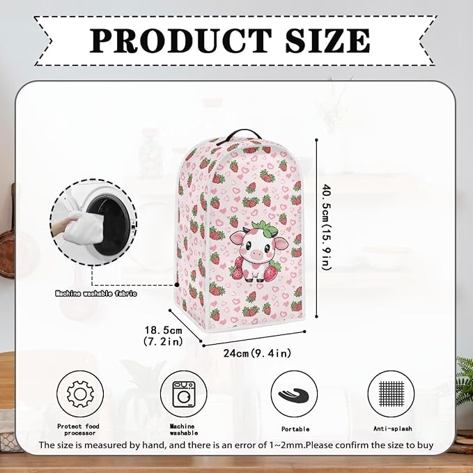Blender Covers For Kitchen Food Processor Cover Blender Cover Dust Cover Print - Image 6