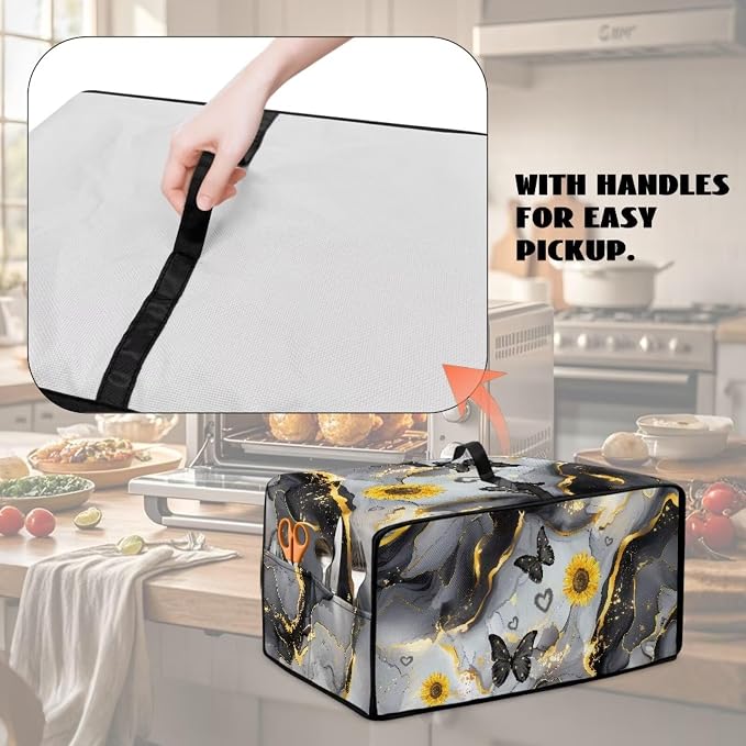 Convection Oven Cover Countertop Appliance Covers Stain-resistant Microwave - Image 4