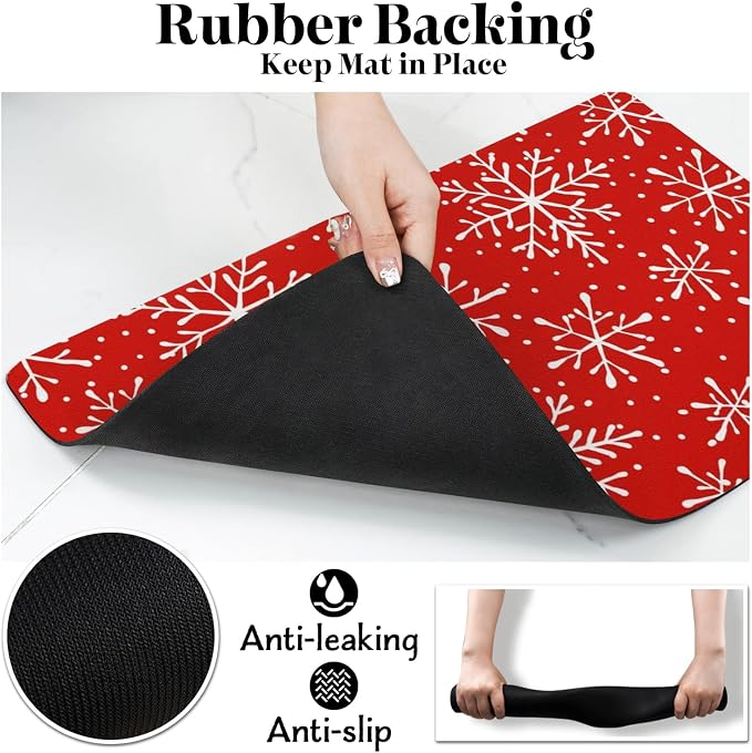 Dog Food Mats for Floors, Absorbent Dog Bowl Mat for Food and Water Dispenser - Image 6