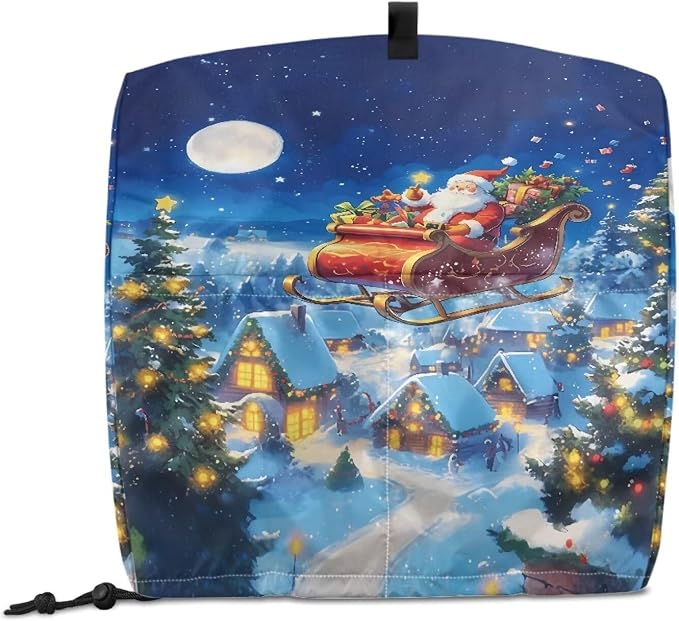 Christmas Stand Mixer Covers Kitchen Appliance Dust Cover Protective Santa - Image 8