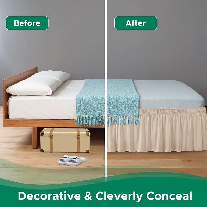 Biscaynebay Wrap Around Bed Skirts - Image 7