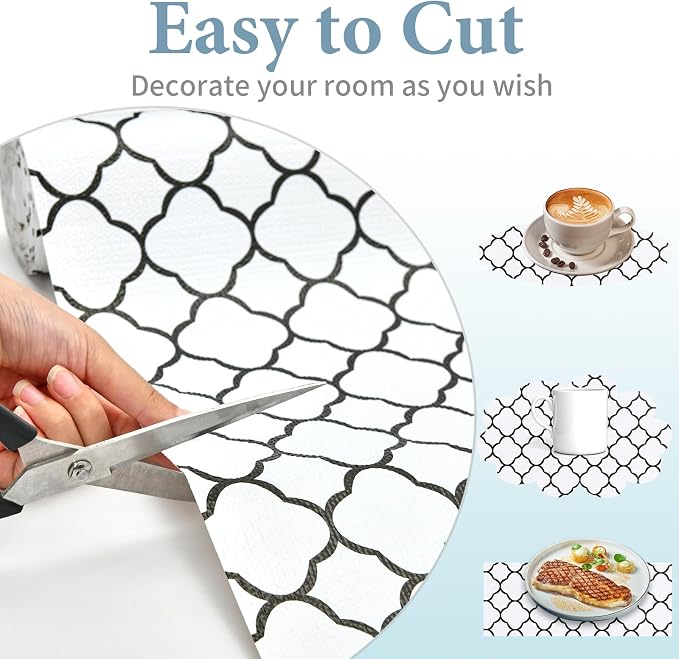 Shelf Drawer Liners for Kitchen Cabinets 17.3 x 236 Inches Non Adhesive Drawer - Image 8