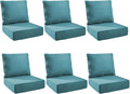 Outdoor Cushion Set for Furniture Patio Furniture, UV Resistant, Water Resistant by PLANNTONNEO