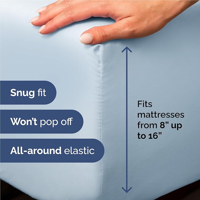 Twin XL Size 3 Piece Sheet Set - Image 3
