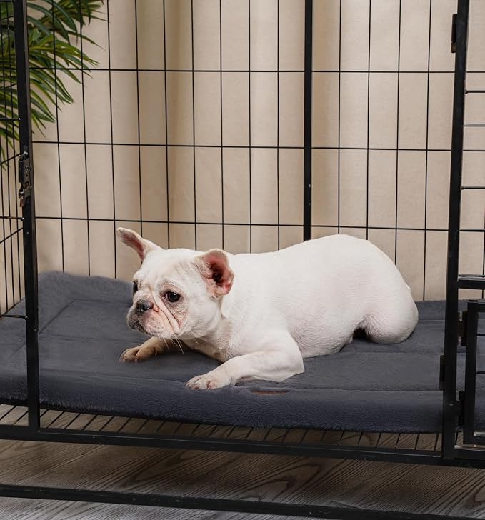 MADE 4 PETS Dog Crate Pad Bed for Medium Dogs, Washable & Reversible, Anti-Slip - Image 8