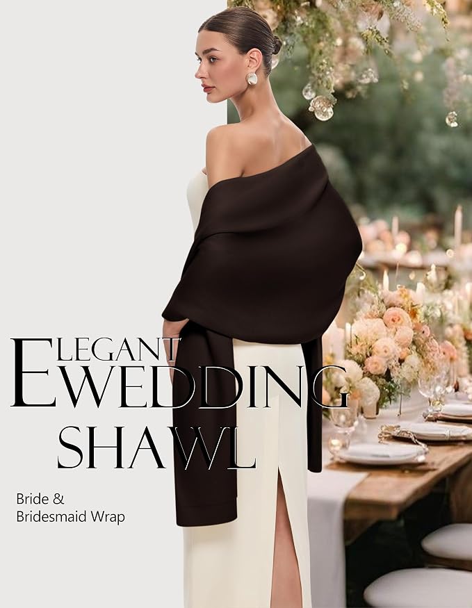 PULI Women's Pashmina Shawl Wraps - Image 3