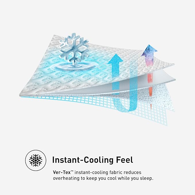 Bedgear Ver-Tex Cooling Twin XL Mattress Protector - Image 3