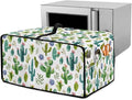 Watercolor Cactus Floral Print Toaster Oven Cover Waterproof Polyester-Linen by HwzdsyxlCreativeHomeDecor