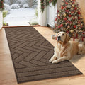 Tindbea Dog Mat for Muddy Paws, Absorbs Moisture Dirt Non-Slip Washable Mud Mat by Unknown