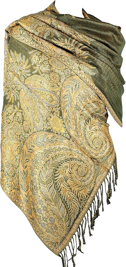 Achillea Big Paisley Pashmina Shawl Wrap by Achillea
