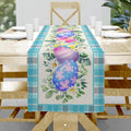 Easter Table Runner, Easter Eggs Farmhouse Table Runners, Easter Kitchen Dining by Hliyty