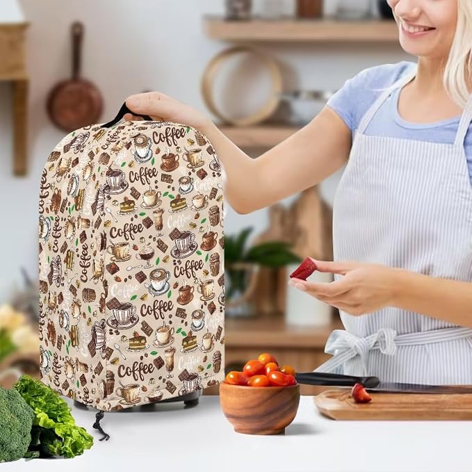 Tea Coffee Blender Dust Cover for Stand Mixer Appliance, Anti Fingerprint - Image 3