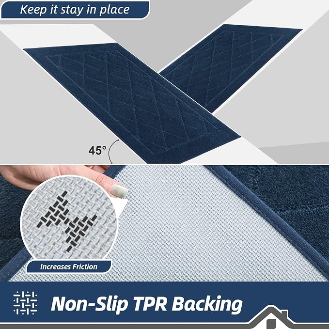 BEQHAUSE Dirt Trapper Door Mat 36" x 60", Doormat Non-Slip Entryway Rugs - Image 5