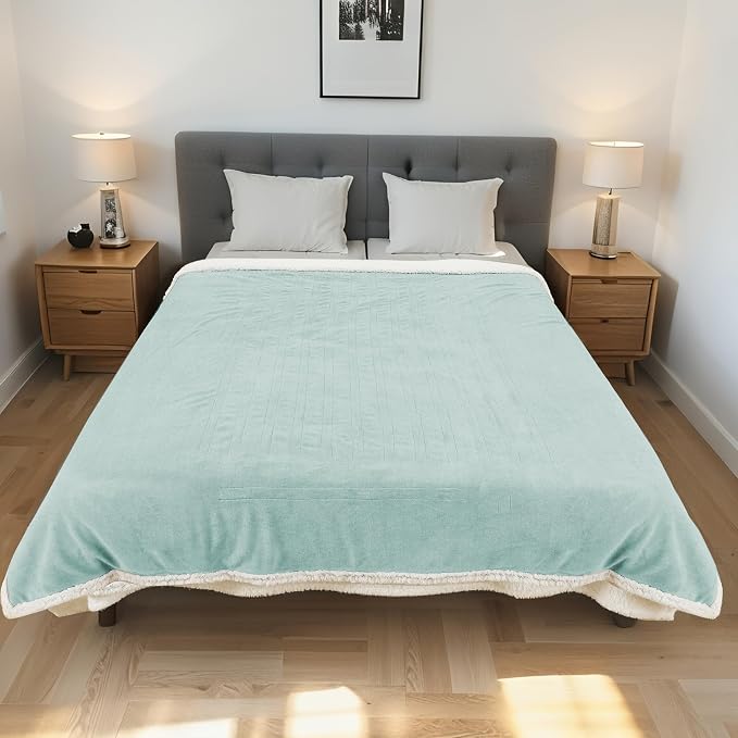 Electric Heated Blanket Full Size 72"x84" - Image 2