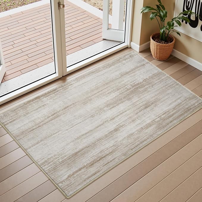 PADOOR Modern Abstract Entryway Rug by PADOOR