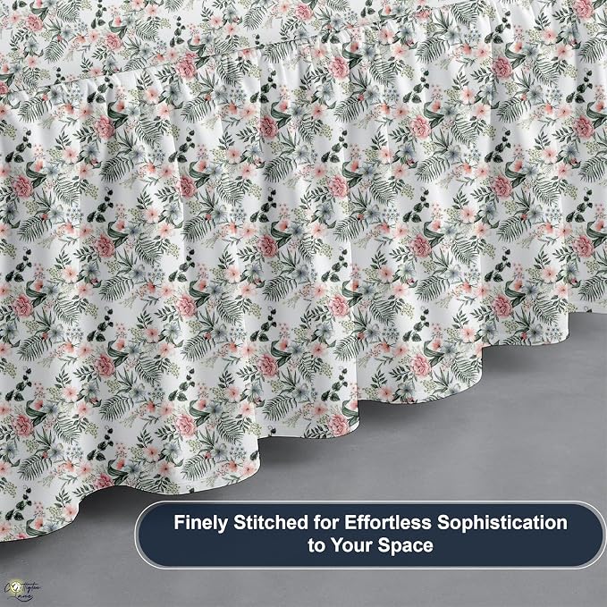 Cottington Lane Ruffled Bed Skirt King Size - Image 9
