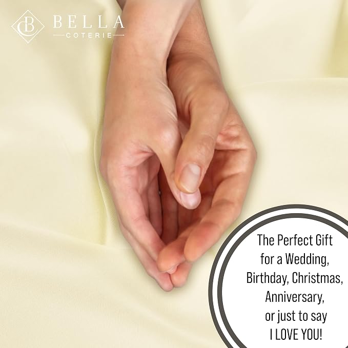 Bella Coterie Luxury Bamboo Viscose Cal King Size Sheet Set | 100% Organically - Image 6