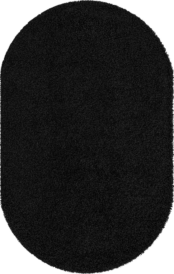 Unique Loom Solid Shag Collection Area Rug - Image 8