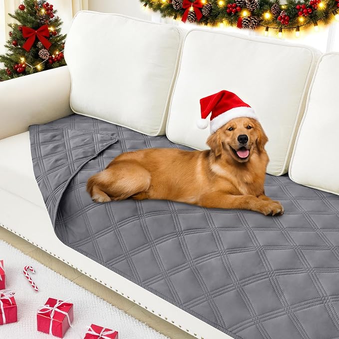 Smiry Waterproof Dog Bed Cover Blanket 30x70, Soft Reversible Pet Blanket by Smiry