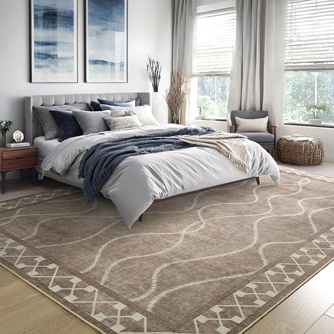 Area Rugs 6x9 Washable Rug, Non-Slip Rugs - Image 5