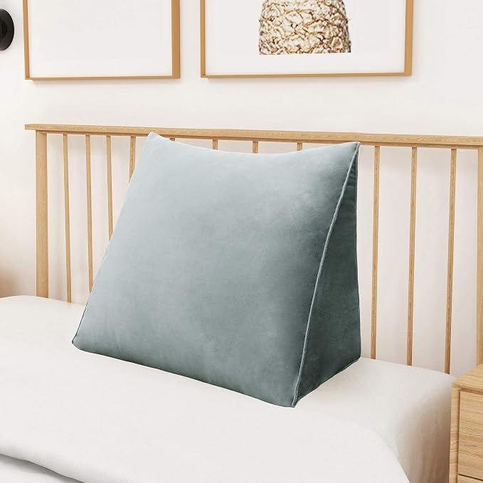 Wedge Headboard Pillow Dorm Room Reading Pillow Back Support - Image 2